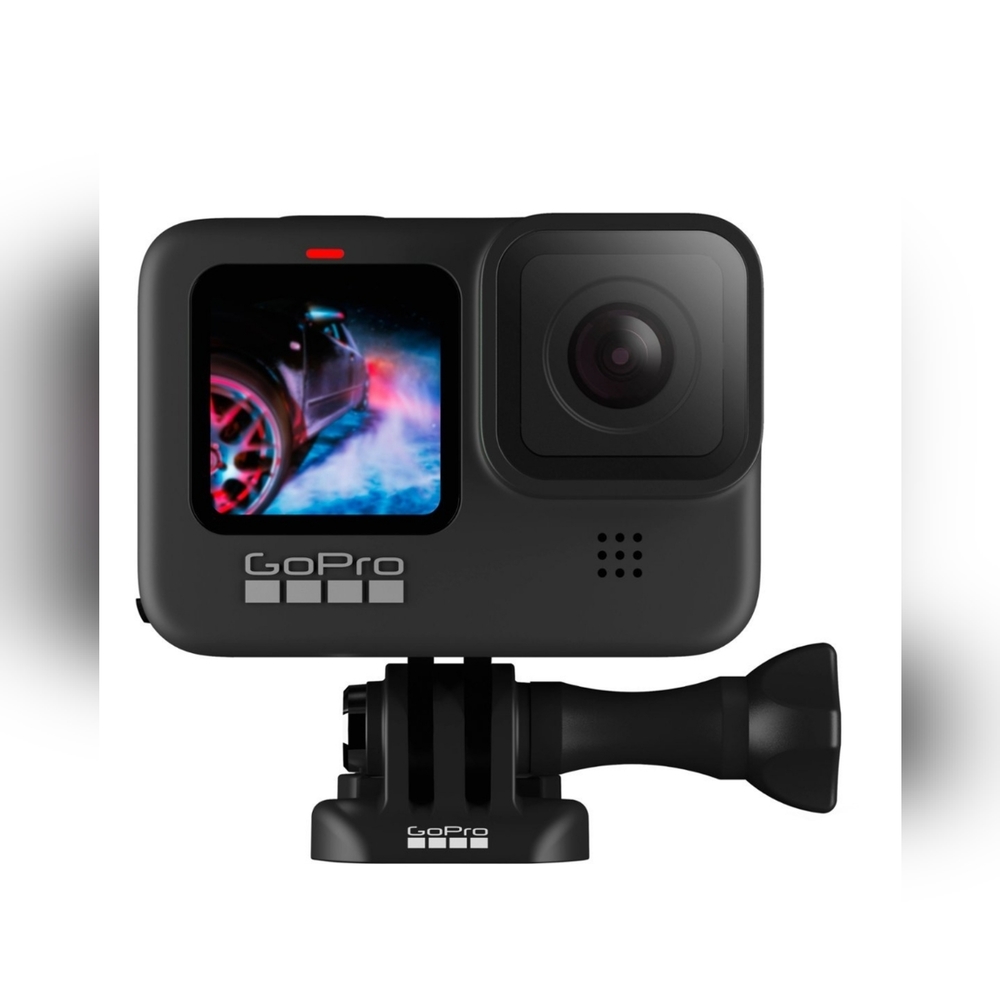 GoPro - HERO9 Black 5K and 20 MP Streaming Action Camera - Black